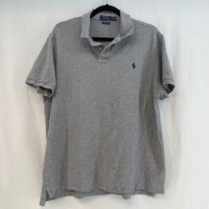 Polo Ralph Lauren Custom Slim Fit Gray Polo Men’s Extra Large (XL)